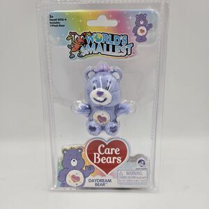 Super Impulse World's Smallest Care Bears Daydream Bear 2.75 Inch Plush Figure